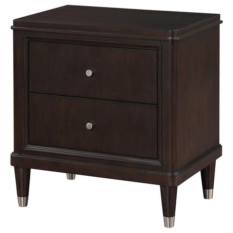 Emberlyn 2-Drawer Nightstand Bedside Table Brown 223062 - Ella Furniture