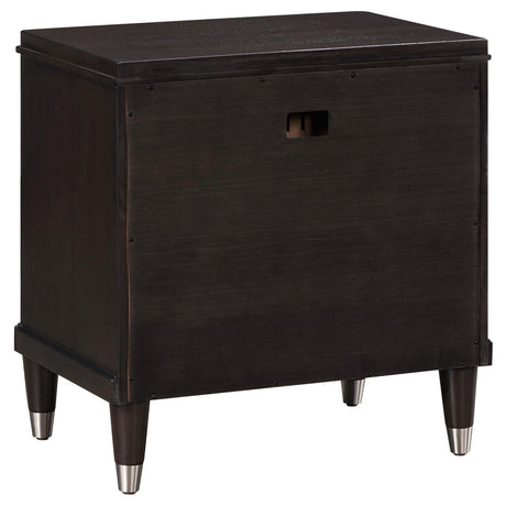 Emberlyn 2-Drawer Nightstand Bedside Table Brown 223062 - Ella Furniture