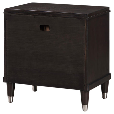 Emberlyn 2-Drawer Nightstand Bedside Table Brown 223062 - Ella Furniture