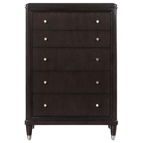 Emberlyn 5-Drawer Bedroom Chest Brown 223065 - Ella Furniture