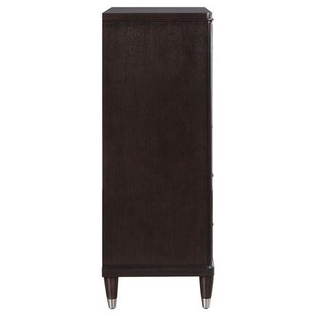 Emberlyn 5-Drawer Bedroom Chest Brown 223065 - Ella Furniture