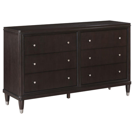 Emberlyn 6-Drawer Bedroom Dresser Brown 223063 - Ella Furniture