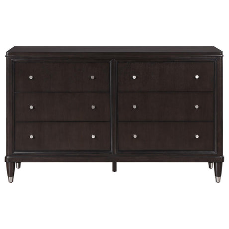 Emberlyn 6-Drawer Bedroom Dresser Brown 223063 - Ella Furniture