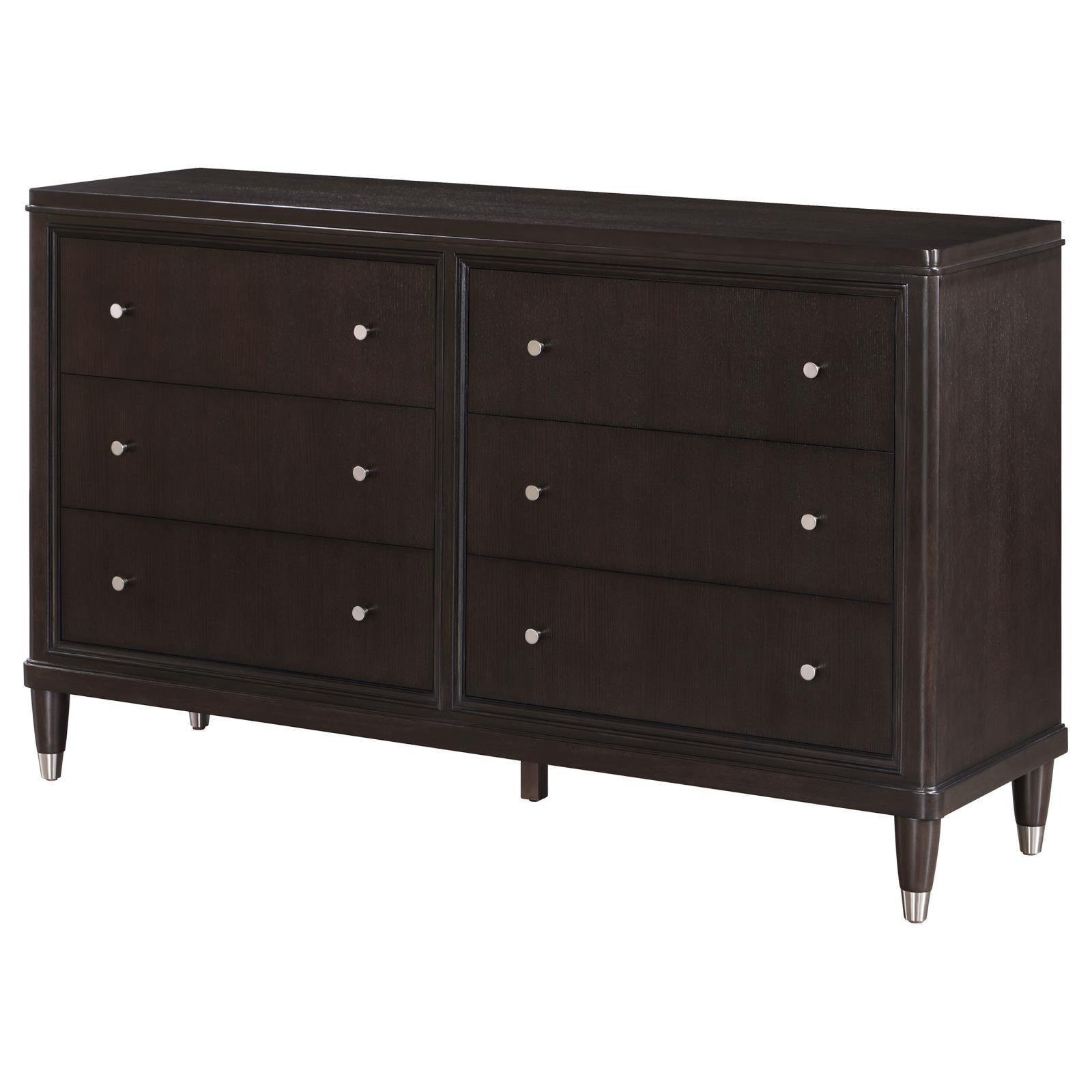 Emberlyn 6-Drawer Bedroom Dresser Brown 223063 - Ella Furniture