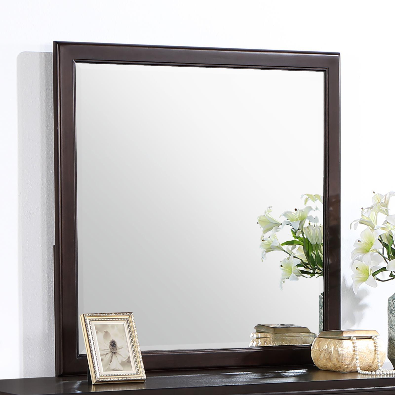 Emberlyn Dresser Mirror Brown 223064 - Ella Furniture