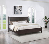 Emberlyn Queen Poster Bed Brown 223061Q - Ella Furniture