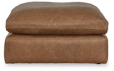 Emilia Caramel 6-Piece Sectional With Ottoman - Ella Furniture