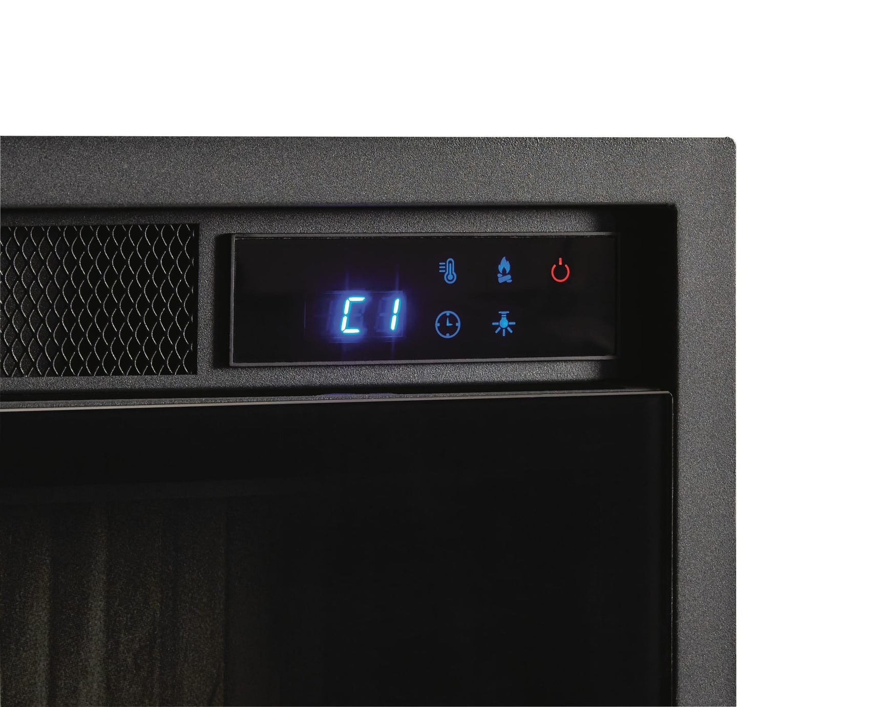 Entertainment Accessories Black Fireplace Insert from Ella Furniture
