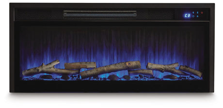 Entertainment Accessories Black Fireplace Insert view 7