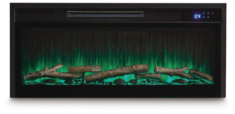 Entertainment Accessories Black Fireplace Insert view 9