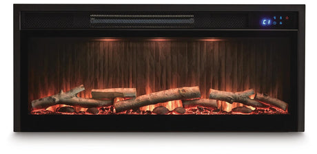 Entertainment Accessories Black Fireplace Insert view 10