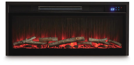 Entertainment Accessories Black Fireplace Insert view 11