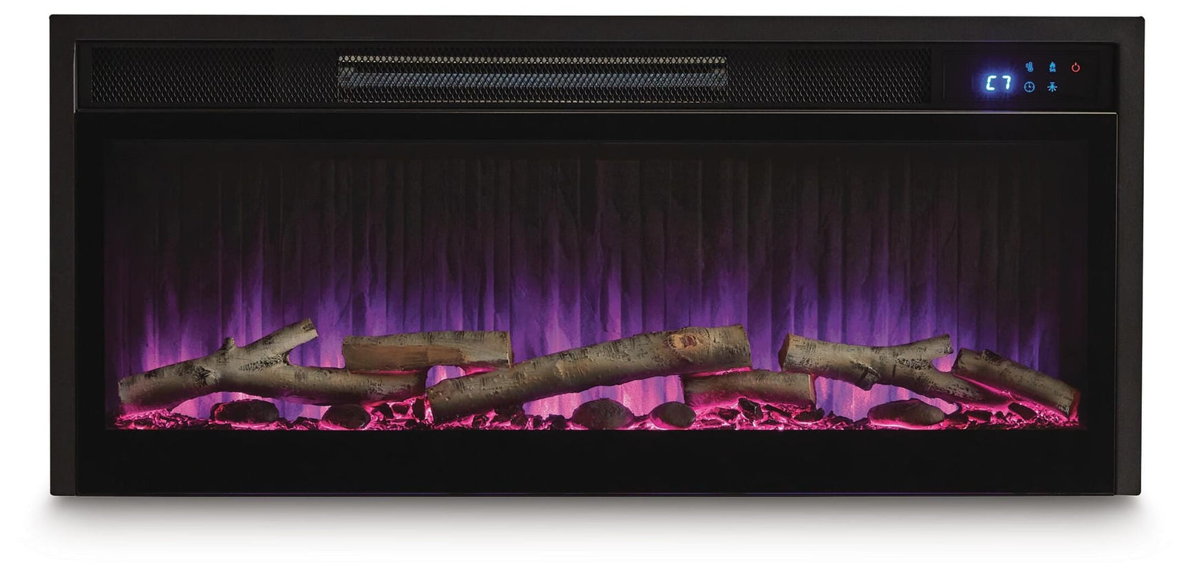 Entertainment Accessories Black Fireplace Insert view 12