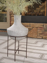 Estonbank Distressed Cream Vase from Ella Furniture