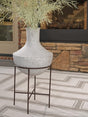 Estonbank Distressed Cream Vase from Ella Furniture