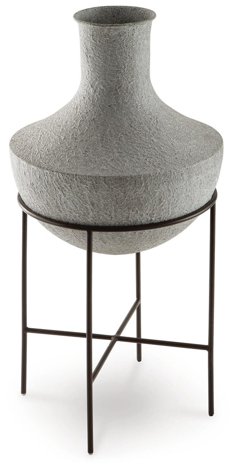 Estonbank Distressed Cream Vase view 2