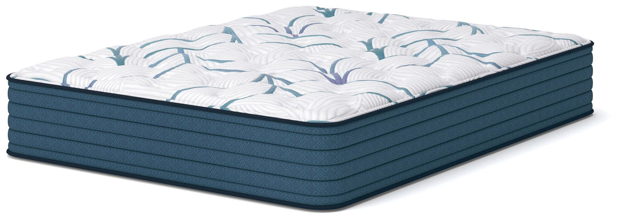 Limited Edition Plush 3.0 White Twin Mattress — angled view