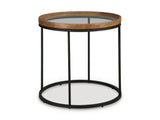 Medium Brown Coffee Table and End Table Set — product image 3