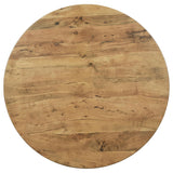 Snyder Round Pedestal Solid Wood Dining Table Natural Acacia — product image 4