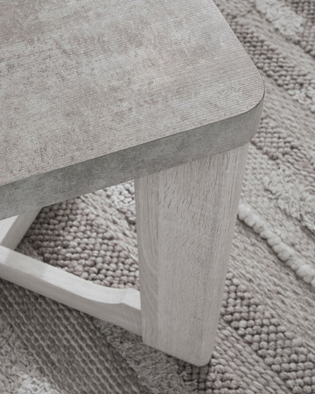 Whitewash Coffee Table with Two End Tables — product image 3