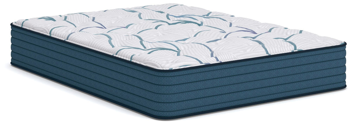 Limited Edition Plush 3.0 White Full Mattress — angled view