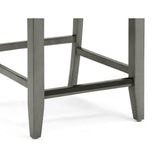 Bellatrix Gray Round Counter Height Chair