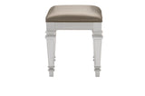 Avondale Gray Upholstered Tufted Panel Bedroom Set