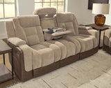 Mixed Brownstone Motion Sofa and Loveseat — product image 12