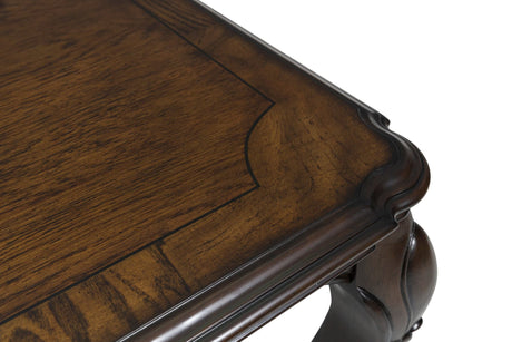 Dark Brown 49.75-Inch Coffee Table — product image 2