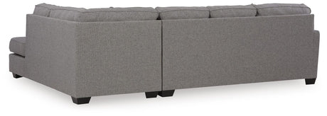Ferne-Pike Charcoal 2-Piece Sectional with Chaise view 3