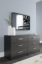 Finch Black Dresser from Ella Furniture