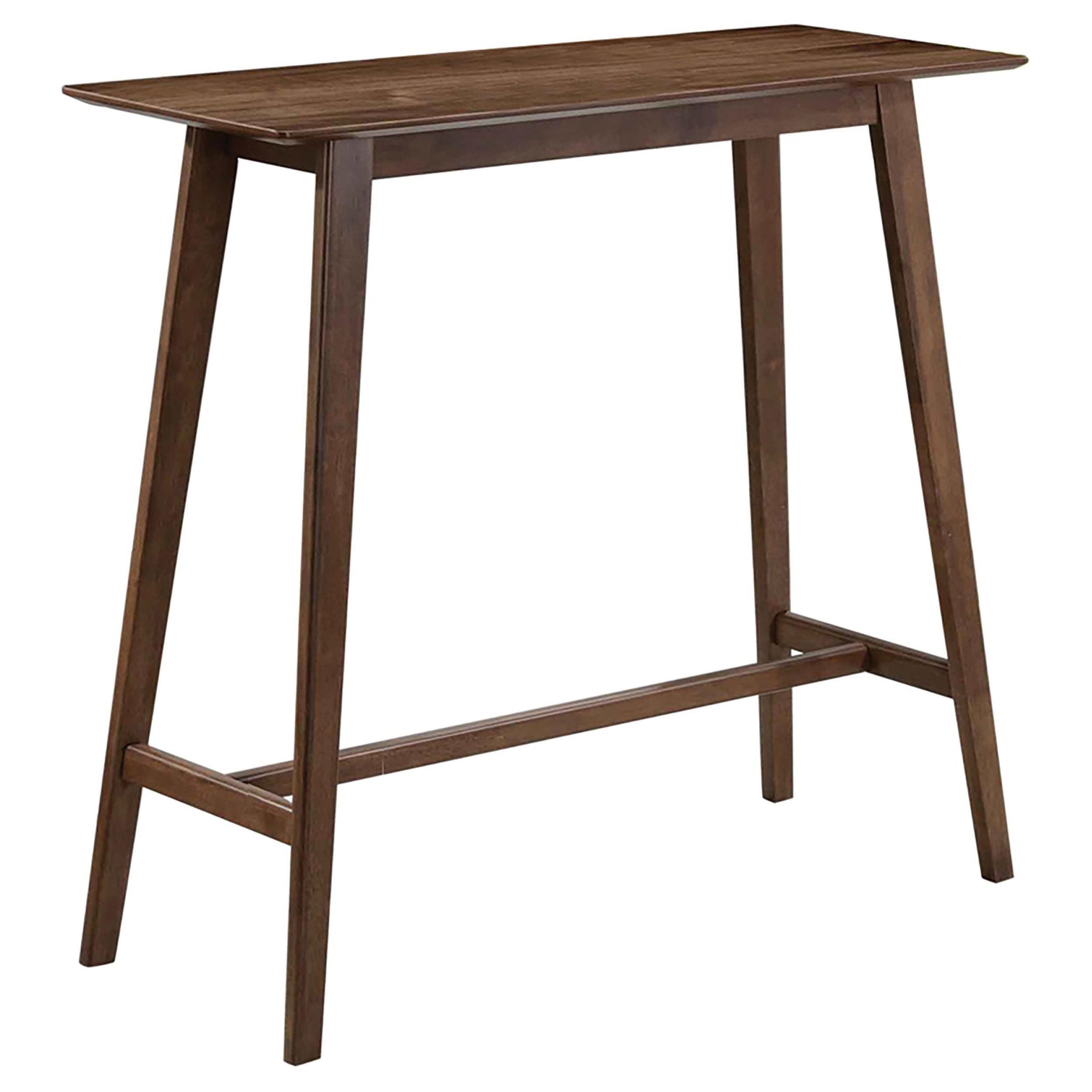 Finnick 3-piece Rectangular Pub Height Bar Table Set Walnut 101436-S3 - Ella Furniture