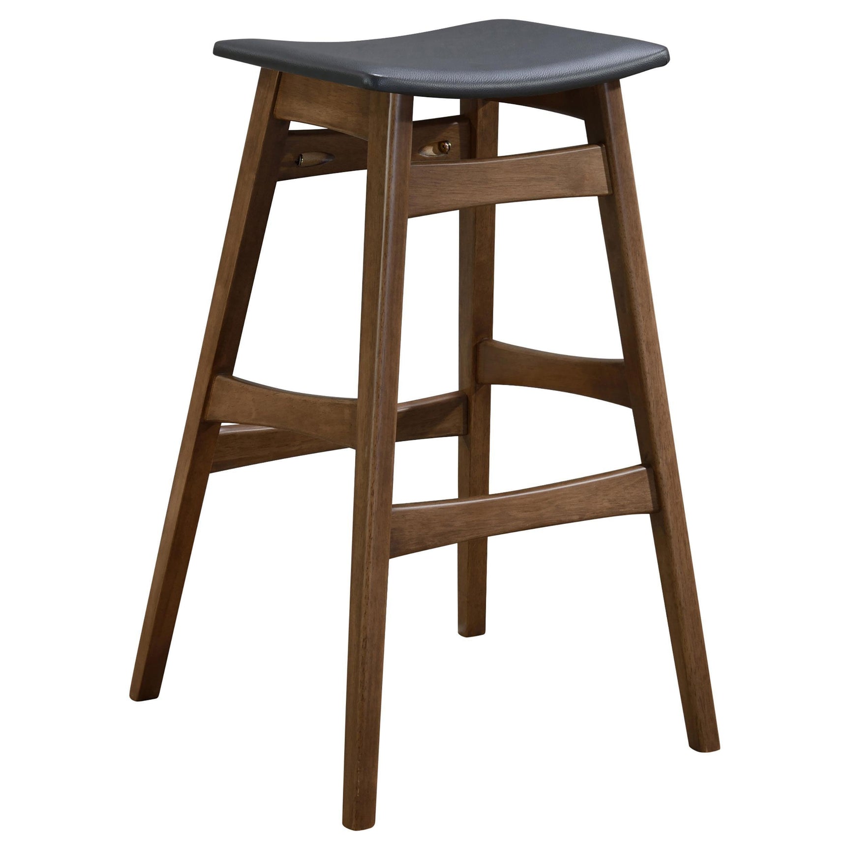 Finnick 3-piece Rectangular Pub Height Bar Table Set Walnut 101436-S3 - Ella Furniture