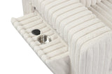 Fivi Beige Reversible Sectional view 3