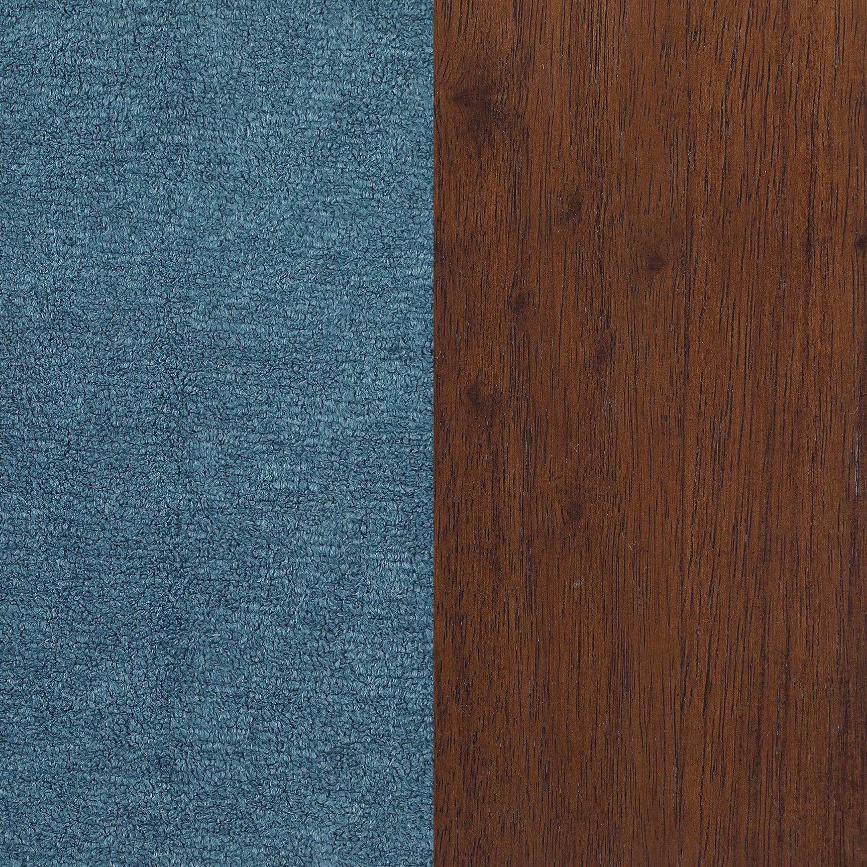 Foster Upholstered Wood Frame Accent Chair Peacock Blue 902272 - Ella Furniture