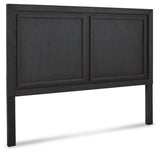 Foyland Black/brown Panel Storage Bedroom Set - Ella Furniture