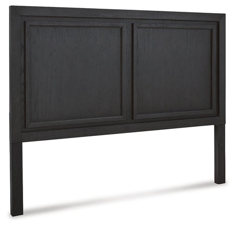 Foyland Black/brown Panel Storage Bedroom Set - Ella Furniture