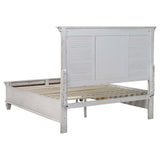 Franco Antique White Storage Bedroom Set - Ella Furniture