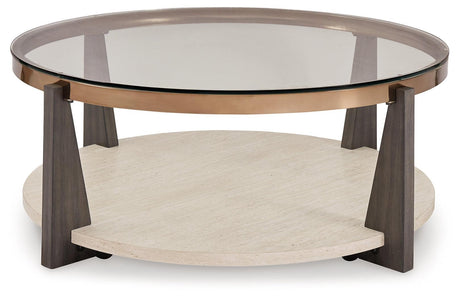 Frazwa Multi Coffee Table with 2 End Tables - Ella Furniture