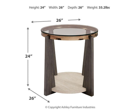 Frazwa Multi End Table - Ella Furniture