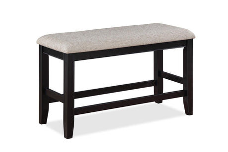 Fulton Light Gray Solid Wood And Veneers Counter Height Dining Room Set - Ella Furniture