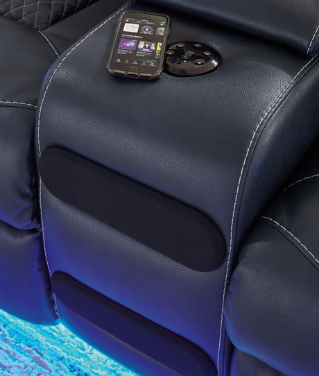 Fyne-dyme Sapphire Sofa And Loveseat - Ella Furniture