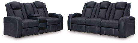 Fyne-dyme Sapphire Sofa And Loveseat - Ella Furniture