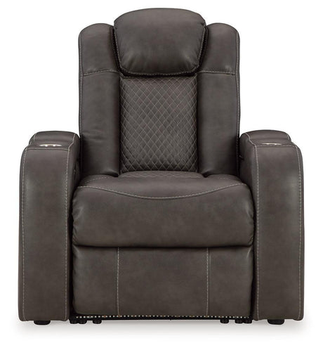 Fyne-Dyme Shadow Sofa, Loveseat and Recliner - Ella Furniture
