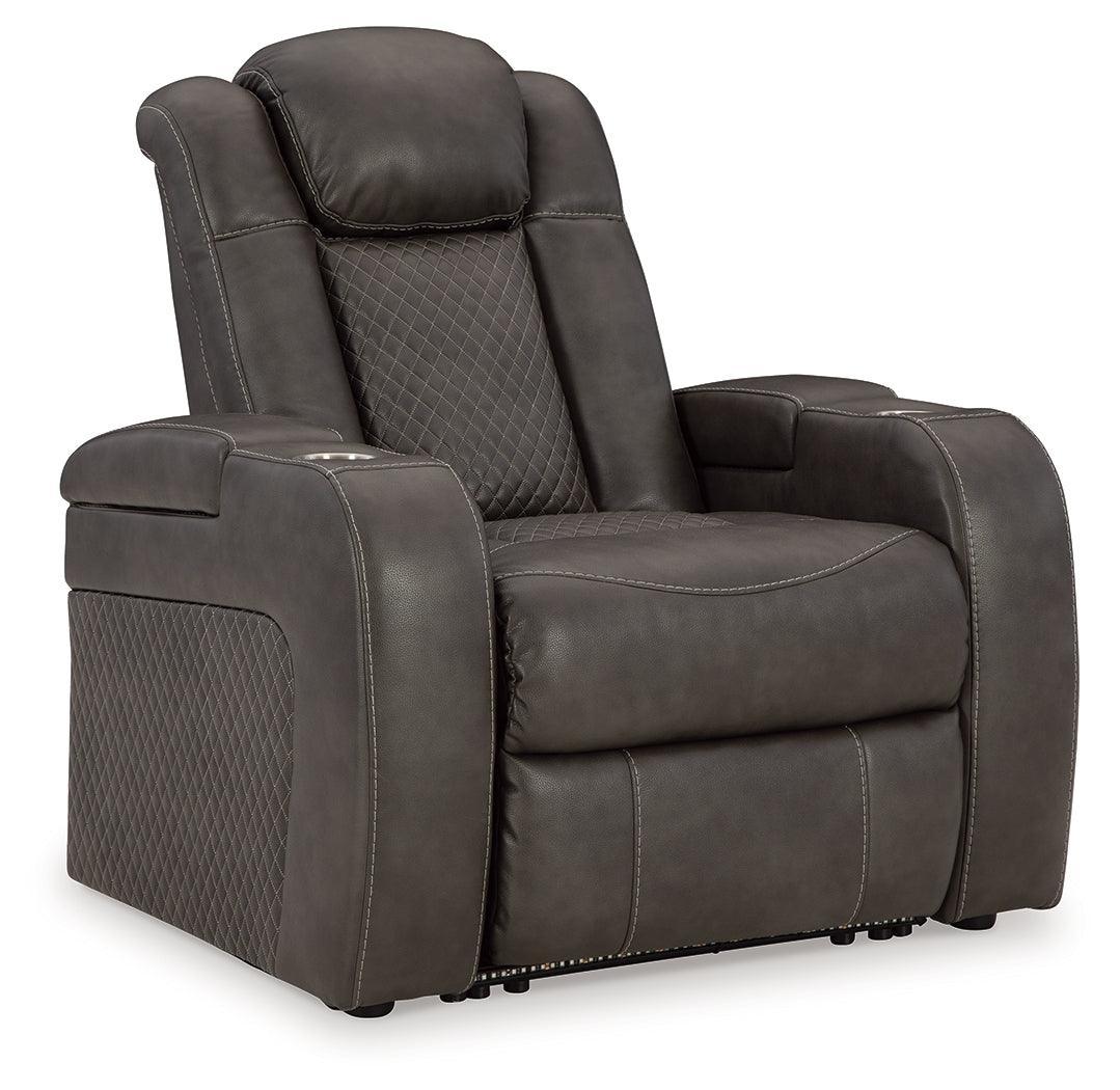 Fyne-Dyme Shadow Sofa, Loveseat and Recliner - Ella Furniture