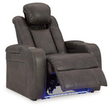 Fyne-Dyme Shadow Sofa, Loveseat and Recliner - Ella Furniture