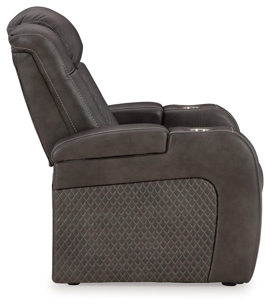 Fyne-Dyme Shadow Sofa, Loveseat and Recliner - Ella Furniture