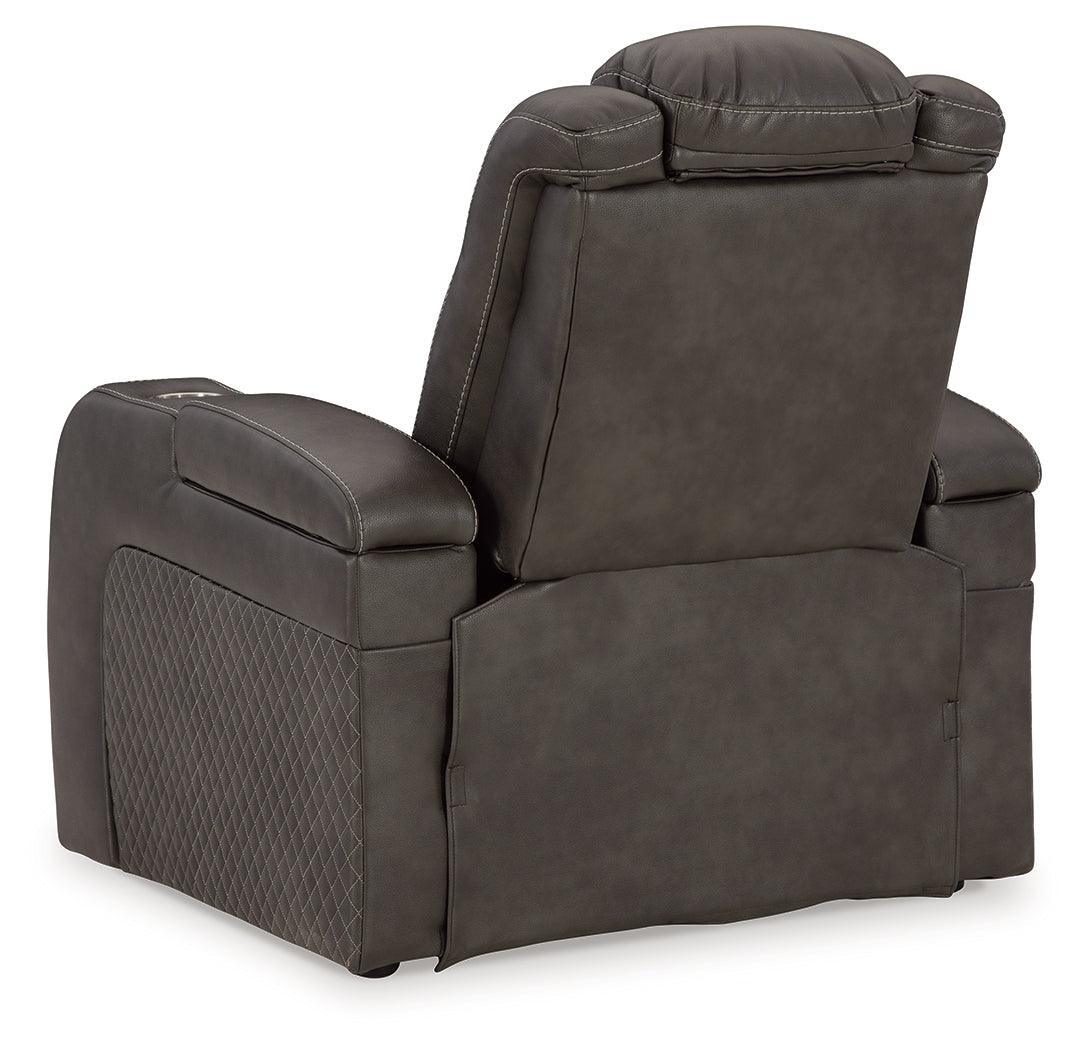Fyne-Dyme Shadow Sofa, Loveseat and Recliner - Ella Furniture