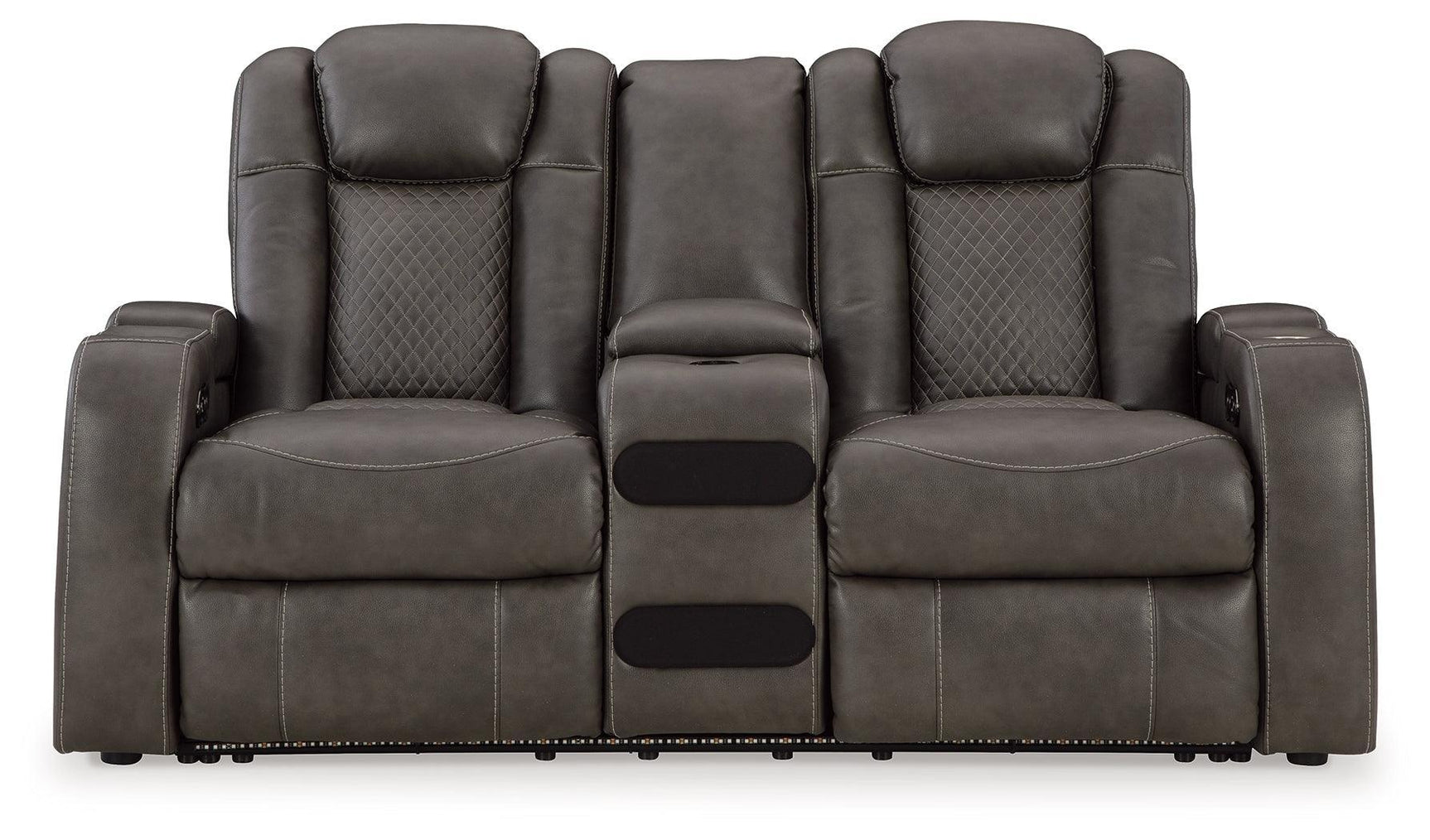 Fyne-Dyme Shadow Sofa, Loveseat and Recliner - Ella Furniture