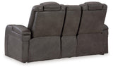 Fyne-Dyme Shadow Sofa, Loveseat and Recliner - Ella Furniture